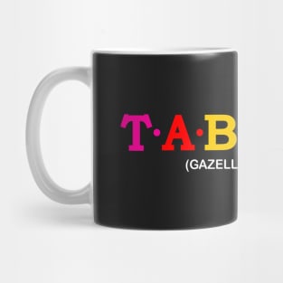 Tabitha - Gazelle, Graceful. Mug